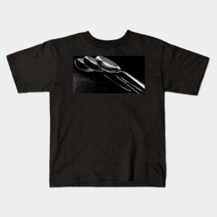 Stacked Spoons Kids T-Shirt